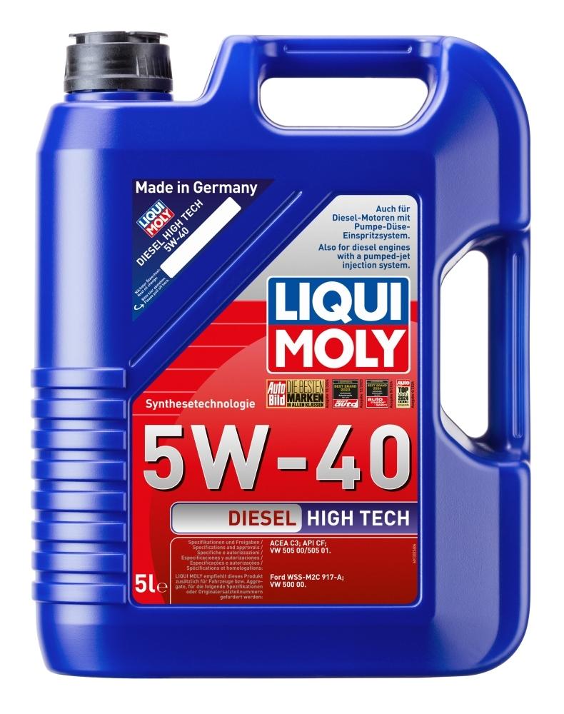 Ulei de motor LIQUI MOLY Diesel High Tech 5W-40, 5 litri